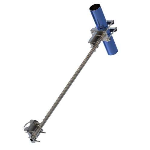 Suporte Perfil Simples p/ torre redonda e cantoneira