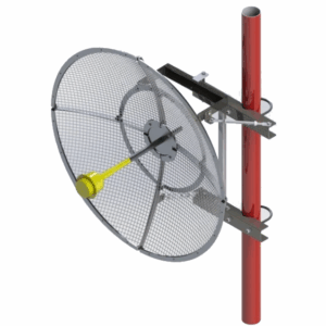 RPV85018 - ANTENA PARABOLICA VAZADA 824 - 894MHz 17,6 dBi 1,2M